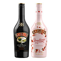 双十一预告：Bailey 百利甜酒原味700ml 草莓奶油甜酒700ml