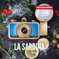 La Sardina 沙丁鱼罐头胶片相机连闪光灯－多色选择 Lomography 复古金属金色 Czar 特别版