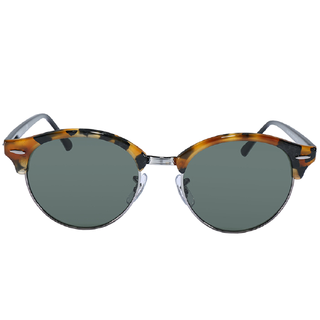 Ray-Ban 雷朋 中性防紫外线半框太阳镜RB4246115751 浅绿色镜片+玳瑁镜框