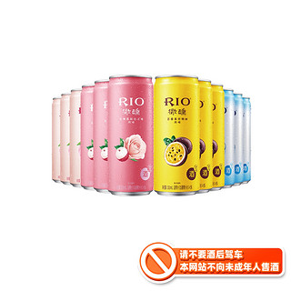 RIO 锐澳 3度预调鸡尾酒 微醺定制款 330ml*12 *3件