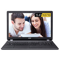acer 宏碁 墨舞 EX2519 15.6英寸 商务本 黑色 (赛扬N3710、核芯显卡、4GB、500GB SSD、720P、IPS、60Hz)