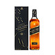 Johnnie Walker 尊尼获加 黑牌黑方调配威士忌酒 1000ml