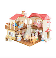 Sylvanian Families 森贝儿家族 208521 灯光大房套装