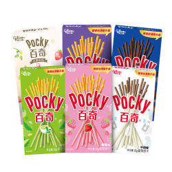 格力高pocky百奇涂层饼干6盒装