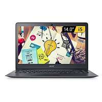 acer 宏碁 墨舞系列 墨舞 X349 14英寸 笔记本电脑 酷睿i5-7200U 4GB 128GB SSD 核显 黑色