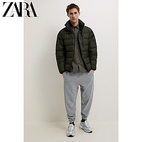 ZARA 03918312505 男士连帽棉服夹克外套