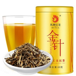 凤牌 云南凤庆滇红茶 特级金针  60g *2件