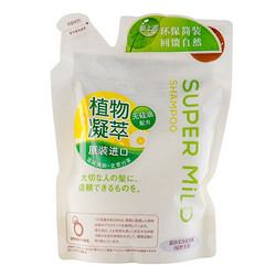 SUPER MILD 惠润 柔净洗发露 绿野芳香 替换装 400ml *5件