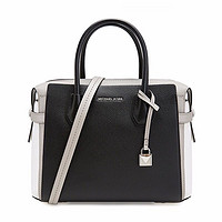 迈克.科尔斯（MICHAEL KORS）MK女包Mercer系列女士单肩包 中号拼接手提包斜挎包