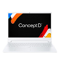 acer 宏碁 ConceptD系列 CN315 15.6英寸 笔记本电脑 酷睿i7-9750H 16GB 512GB SSD GTX 1650 4G 白色