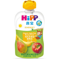 HiPP 喜宝 婴儿果泥 2段 苹果梨香蕉味 100g