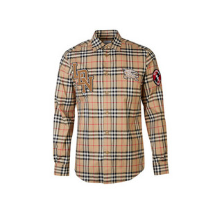 BURBERRY 博柏利 Vintage系列 男士长袖衬衫 80245291 典藏米色 XL