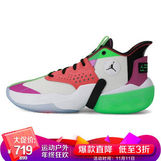 耐克 NIKE 男子 篮球鞋 JORDAN REACT ELEVATION PF 运动鞋 CK6617-101 白色 44码