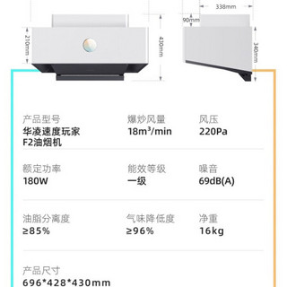 华凌 美的（Midea）出品 F2+HQ9088速度玩家 抽油烟机 烟灶套装 小尺寸 吸油烟机 家用 气电两用灶（天然气）