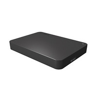 TOSHIBA 东芝 新小黑A3系列 4TB 2.5英寸 USB3.2 移动硬盘 磨砂黑色兼容Mac 超大容量 稳定耐用