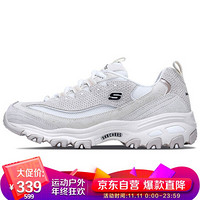 SKECHERS 斯凯奇 D'LITES系列 女子休闲运动鞋 13147/OFWT 白色 37