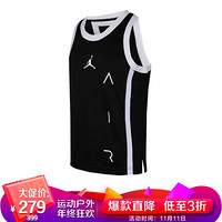 耐克 NIKE 男子 背心AS M J AIR BBALL JERSEY 运动服 CT4766-010 黑色 M码