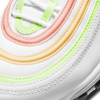 耐克NIKE 女子 休闲鞋 经典 气垫 AIR MAX 97 ESSENTIAL 运动鞋 CZ6087-100白色38.5码