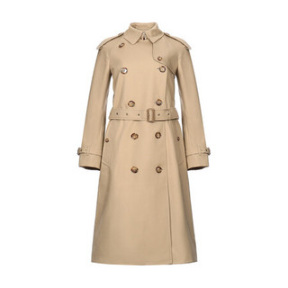 BURBERRY 博柏利 Trench 女士长款风衣 80244351 蜜色 10