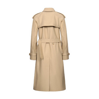 BURBERRY 博柏利 Trench 女士长款风衣 80244351 蜜色 10