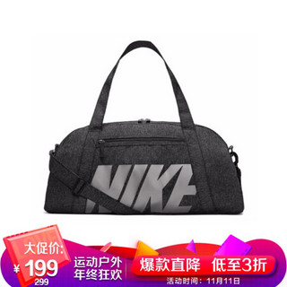 耐克NIKE 女子 训练包 瑜伽 健身包 旅行包 GYM CLUB 运动包 BA5490-019黑色大号