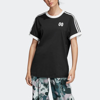 Adidas阿迪达斯 DV2664 夏季女装圆领套头短袖 黑色 32码