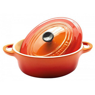 我妈都说好：LeCreuset 酷彩 Mini-Cocotte Oval 炻瓷汤锅 *2件