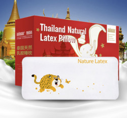 TAIPATEX 泰国原装进口天然乳胶儿童枕（适用4-8岁） *3件