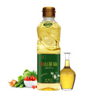 徽 huishan 纯正茶油 山茶油 野生茶籽油 植物油有机食用油500ml *3件