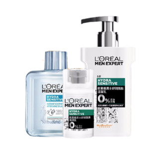 L'OREAL PARIS 巴黎欧莱雅 舒润强肤系列男士护肤套装 (洁面乳150ml+爽肤水100ml+滋润乳50ml)