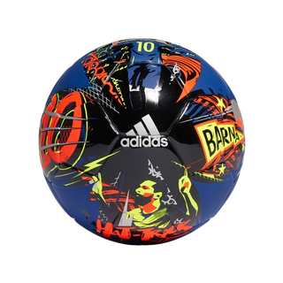 adidas 阿迪达斯 MESSI MINI 足球 FS0295 皇家蓝/黑色/亮黄荧光/红荧光 银色