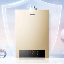 Haier 海尔 平衡式燃气热水器13升天然气ZH3 13L 香槟金