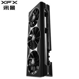 讯景（XFX）RADEON RX 5700XT 海外三风扇版 8G显存 GDDR6 非公版显卡 RX 5700XT 三风扇