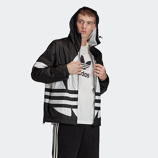 adidas Originals BIG TREFOIL WB 男士运动夹克 FM3757 黑色 M