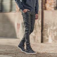 G-STAR RAW男士时尚休闲5620 3D机车破洞牛仔裤D01252