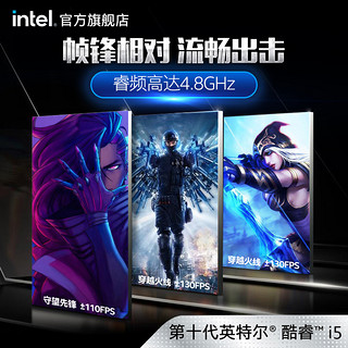 intel/英特尔酷睿i5-10600kF搭微星B460迫击炮主板 盒装CPU套装