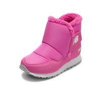 New Balance nb童鞋冬季男童女童4~14岁儿童保暖中筒棉靴
