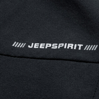 吉普 JEEP 棉衣男2019秋冬加绒保暖外套中青年休闲立领棉服    LWS0039款 军绿 3XL