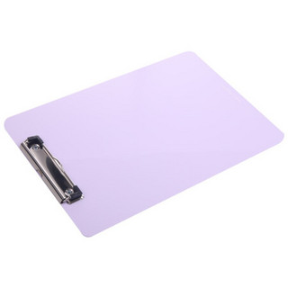 晨光(M&G)文具A4紫色书写板夹 记事夹文件夹 淡彩系列写字垫板 单个装ADM929JNE