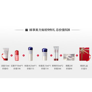 资生堂悦薇珀翡水乳滋润套装（礼盒内赠洁面15ml+水25ml+乳15ml+精华10ml+眼精华5ml*2+眼膜2对）