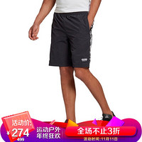 阿迪达斯 ADIDAS 三叶草 男子 TAPE WV SHORT 运动 短裤 GJ6747 L码