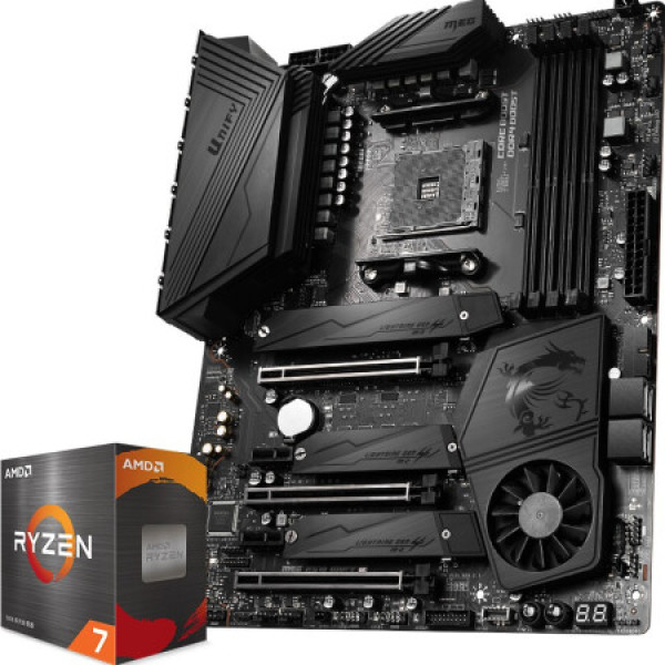 商品微星(msi)meg x570 unify暗影板主板 amd 锐龙7 5800x 处理器 板u