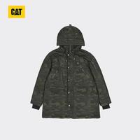 卡特彼勒CAT卡特秋冬款男厚羽绒服CH8MODJK313A96 绿色 M