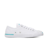 CONVERSE匡威官方 Jack Purcell 开口笑男女鞋经典低帮休闲帆布鞋 160815C 白色/160817C 35.5/3.5