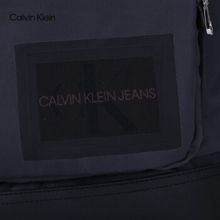 CK Jeans 2020春秋款 男女同款Logo简约休闲双肩背提包 HH2185K9900 023-深蓝色