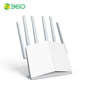 360家庭防火墙路由器V5P双核AC2100M千兆端口家用6天线双频宽带光纤智能高速wifi大户型穿墙
