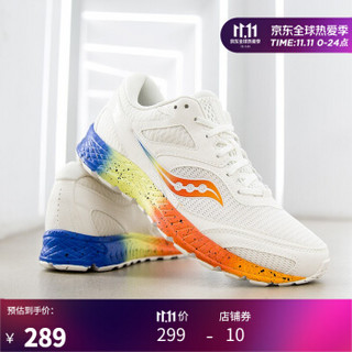 Saucony索康尼2020年 COHESION 12凝聚12 轻便缓震男跑鞋入门级跑鞋S20471 白桔-51 42