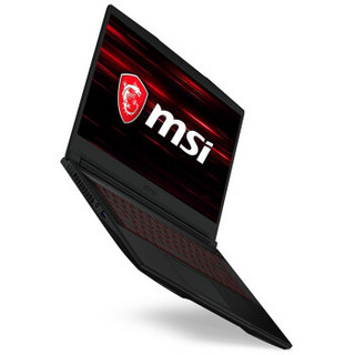 MSI 微星 侠客GF63 15.6英寸 游戏本 黑色(酷睿i5-10200H、GTX 1650 Ti MQ 4G、8GB、512GB SSD、1080P、IPS、144Hz）