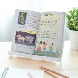 得力 儿童学生阅读书架白色 阅读架70530