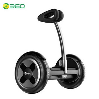 360平衡车双轮智能成年儿童两轮体感车代步平行带扶杆P1耀岩黑